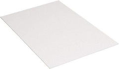 Made in USA - 48" Long x 40" Wide Plastic Sheet - White - Industrial Tool & Supply
