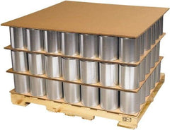Made in USA - 48" Long x 36" Wide Triple Wall Corrugated Sheet - Kraft - Industrial Tool & Supply