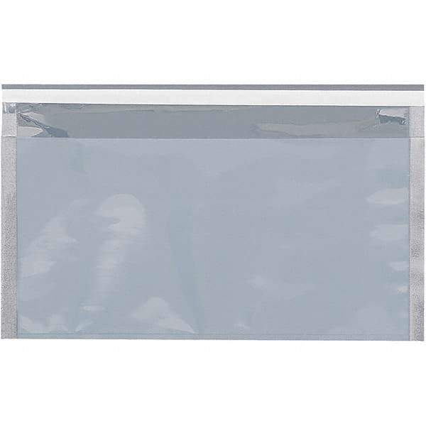 Value Collection - 10-1/4" Long x 6-1/4" Wide Peel-Off Self-Seal Glamour Mailer - Translucent Silver - Industrial Tool & Supply