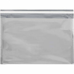 Value Collection - 12-3/4" Long x 9-1/2" Wide Peel-Off Self-Seal Metallic Mailer - Silver - Industrial Tool & Supply
