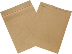 Made in USA - 15" Long x 12-1/2" Wide Self Seal Jiffy Rigi Bag Mailer - Kraft - Industrial Tool & Supply