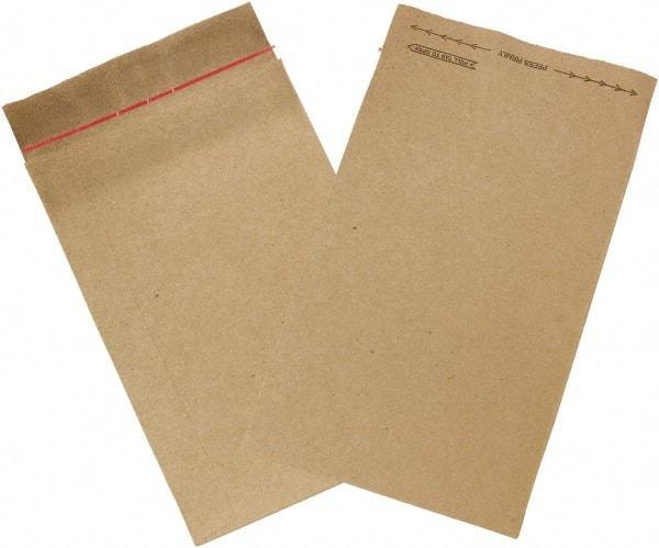 Made in USA - 13" Long x 8-1/2" Wide Self Seal Jiffy Rigi Bag Mailer - Kraft - Industrial Tool & Supply
