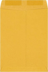 Made in USA - 12" Long x 9" Wide Gummed Flap Brown Kraft Envelope - Kraft - Industrial Tool & Supply