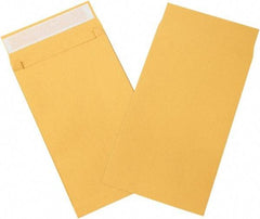 Made in USA - 15" Long x 10" Wide Peel-Off Self-Seal Natural Kraft Envelope - Kraft - Industrial Tool & Supply