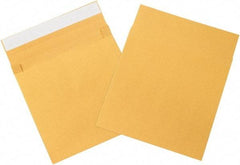 Made in USA - 12" Long x 10" Wide Peel-Off Self-Seal Natural Kraft Envelope - Kraft - Industrial Tool & Supply
