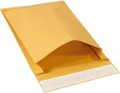 Made in USA - 13" Long x 9-1/2" Wide Peel-Off Self-Seal Natural Kraft Envelope - Kraft - Industrial Tool & Supply