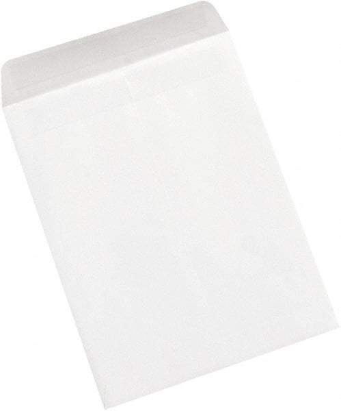 Made in USA - 12-1/2" Long x 9-1/2" Wide Self Seal White Catalog Envelope - White - Industrial Tool & Supply