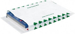 Dupont - 13" Long x 10" Wide Peel-Off Self-Seal Tyvek Expansion Envelope - White/Green - Industrial Tool & Supply