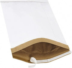 Made in USA - 19" Long x 12-1/2" Wide Peel-Off Self-Seal Padded Mailer - White - Industrial Tool & Supply