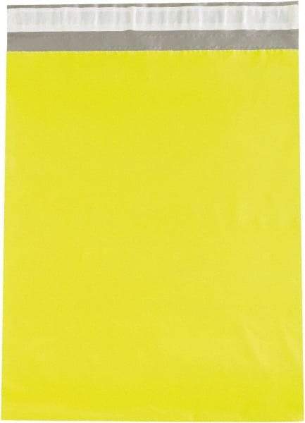 Value Collection - 19" Long x 14-1/2" Wide Peel-Off Self-Seal Courier Envelope - Yellow - Industrial Tool & Supply