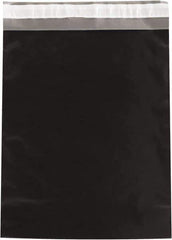 Value Collection - 19" Long x 14-1/2" Wide Peel-Off Self-Seal Courier Envelope - Black - Industrial Tool & Supply