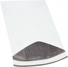 Made in USA - 19" Long x 12-1/2" Wide Peel-Off Self-Seal Padded Mailer - White - Industrial Tool & Supply