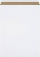 Made in USA - 24" Long x 18" Wide Peel-Off Self-Seal Flat Mailer - White - Industrial Tool & Supply