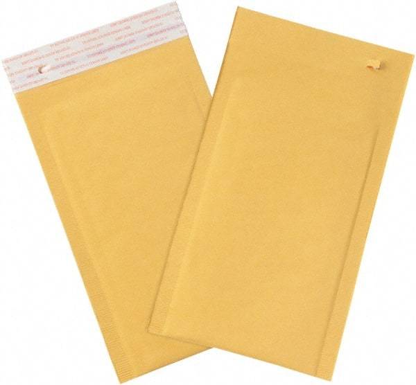 Value Collection - 10" Long x 6" Wide Peel-Off Self-Seal Bubble Mailer - Kraft - Industrial Tool & Supply
