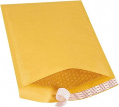 Made in USA - 14-1/2" Long x 9-1/2" Wide Peel-Off Self-Seal Bubble Mailer - Kraft - Industrial Tool & Supply