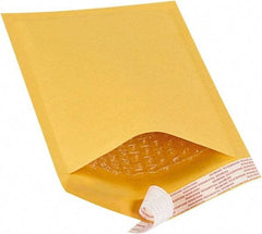 Value Collection - 10" Long x 5" Wide Peel-Off Self-Seal Bubble Mailer - Kraft - Industrial Tool & Supply
