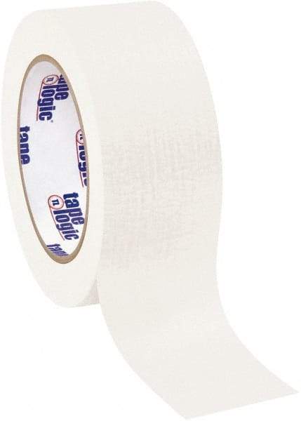 Tape Logic - 2" Wide x 60 Yd Long White Crepe Paper Masking Tape - 4.9 mil Thick - Industrial Tool & Supply