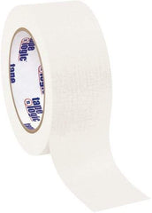 Tape Logic - 2" Wide x 60 Yd Long White Crepe Paper Masking Tape - 4.9 mil Thick - Industrial Tool & Supply