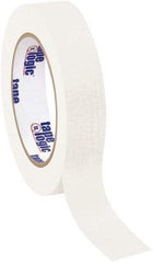 Tape Logic - 1" Wide x 60 Yd Long White Crepe Paper Masking Tape - 4.9 mil Thick - Industrial Tool & Supply