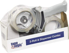 Tape Logic - 2" x 55 Yd Clear Acrylic Adhesive Packaging Tape - Polypropylene Film Backing, 2.6 mil Thick - Industrial Tool & Supply