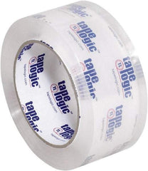 Tape Logic - 2" x 110 Yd Clear Acrylic Adhesive Packaging Tape - Polypropylene Film Backing, 2 mil Thick - Industrial Tool & Supply