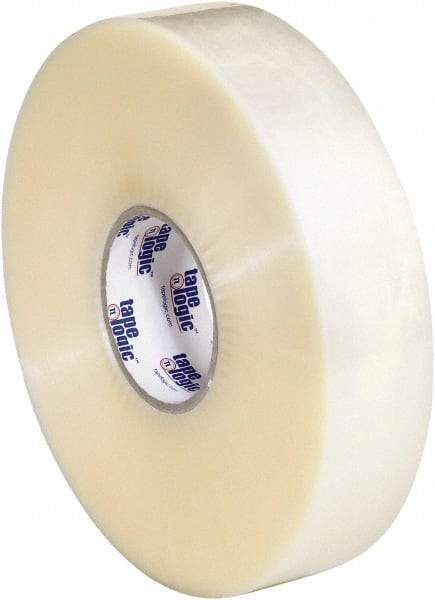 Tape Logic - 2" x 1,000 Yd Clear Hot Melt Adhesive Packaging Tape - Polypropylene Film Backing, 1.6 mil Thick, 26 Lb Tensile Strength - Industrial Tool & Supply