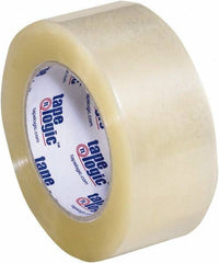 Tape Logic - 2" x 110 Yd Clear Acrylic Adhesive Packaging Tape - Polypropylene Film Backing, 2.6 mil Thick, 24.7 Lb Tensile Strength - Industrial Tool & Supply