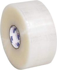 Tape Logic - 2" x 220 Yd Clear Acrylic Adhesive Packaging Tape - Polypropylene Film Backing, 2 mil Thick, 20 Lb Tensile Strength - Industrial Tool & Supply