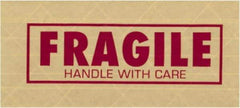 Tape Logic - 3" x 150 Yd Kraft Water Activated Adhesive Packaging Tape - Paper Backing, 5 mil Thick - Industrial Tool & Supply