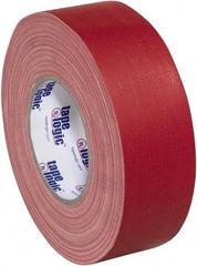 Tape Logic - 1" x 60 Yds Red Gaffers Tape - 11 mil, Rubber Adhesive - Industrial Tool & Supply