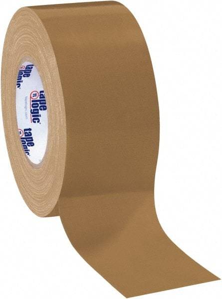 Tape Logic - 3" x 60 Yds Brown Duct Tape - 10 mil, Rubber Adhesive - Industrial Tool & Supply