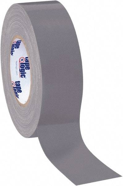 Tape Logic - 2" x 60 Yds Silver Duct Tape - 10 mil, Rubber Adhesive - Industrial Tool & Supply