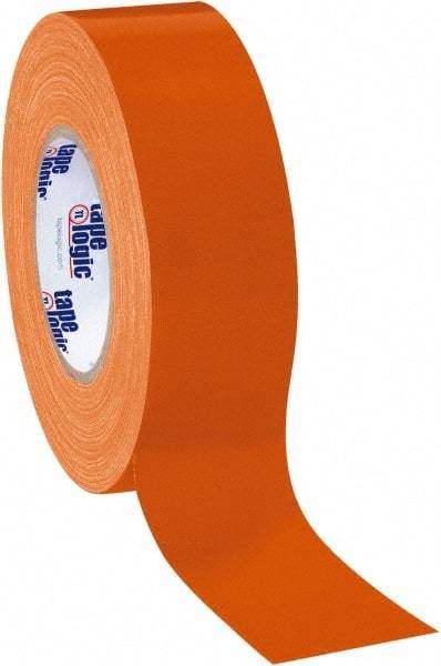 Tape Logic - 2" x 60 Yds Orange Duct Tape - 10 mil, Rubber Adhesive - Industrial Tool & Supply