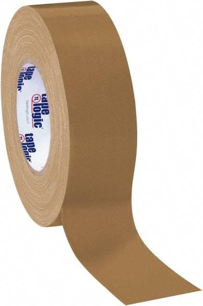 Tape Logic - 2" x 60 Yds Brown Duct Tape - 10 mil, Rubber Adhesive - Industrial Tool & Supply