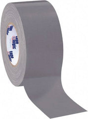 Tape Logic - 3" x 60 Yds Silver Duct Tape - 9 mil, Rubber Adhesive - Industrial Tool & Supply