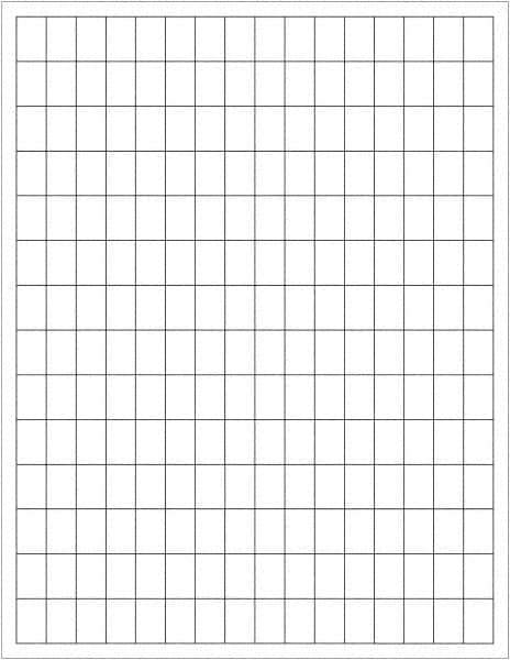 Tape Logic - 3/4" Long, White Paper Laser Label - For Laser Printers - Industrial Tool & Supply