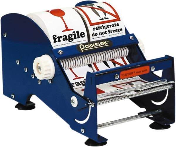 Tape Logic - Blue Steel Label Dispensers - For Multi-Use - Industrial Tool & Supply