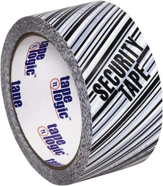 Tape Logic - 3,960" Long, Black/White Security Tape - For Multi-Use - Industrial Tool & Supply