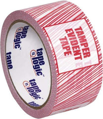 Tape Logic - 3,960" Long, Red/White Security Tape - For Multi-Use - Industrial Tool & Supply