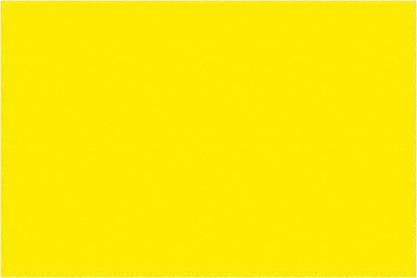 Tape Logic - 3" Long, Fluorescent Yellow Paper Inventory Labels - For Multi-Use - Industrial Tool & Supply