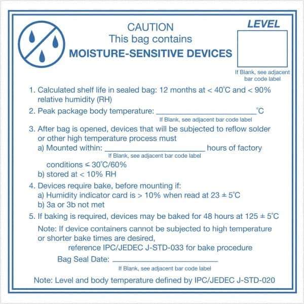 Tape Logic - 4" Long, Blue/White Paper Shipping Label - For Multi-Use - Industrial Tool & Supply