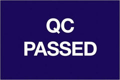 Tape Logic - 3" Long, Blue/White Paper Inventory Labels - For Multi-Use - Industrial Tool & Supply