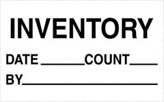 Tape Logic - 2" Long, Black/White Paper Shipping Label - For Multi-Use - Industrial Tool & Supply