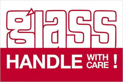 Tape Logic - 3" Long, Red/White Paper Shipping Label - For Multi-Use - Industrial Tool & Supply