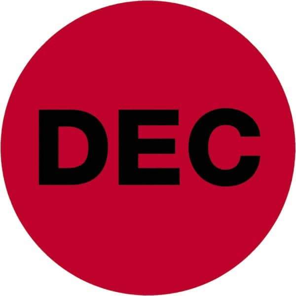 Tape Logic - 2" Long, Fluorescent Red Paper Inventory Labels - For Multi-Use - Industrial Tool & Supply