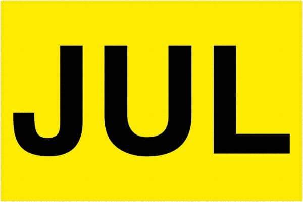 Tape Logic - 3" Long, Fluorescent Yellow Paper Inventory Labels - For Multi-Use - Industrial Tool & Supply