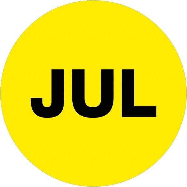 Tape Logic - 2" Long, Fluorescent Yellow Paper Inventory Labels - For Multi-Use - Industrial Tool & Supply