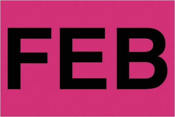 Tape Logic - 3" Long, Fluorescent Pink Paper Inventory Labels - For Multi-Use - Industrial Tool & Supply