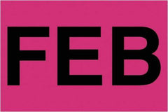 Tape Logic - 3" Long, Fluorescent Pink Paper Inventory Labels - For Multi-Use - Industrial Tool & Supply