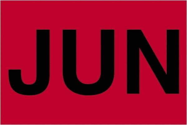 Tape Logic - 3" Long, Fluorescent Red Paper Inventory Labels - For Multi-Use - Industrial Tool & Supply